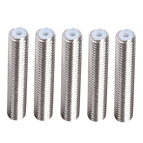 ULTECHNOVO 5pcs Stainless Steel Extruder Tube Ptfe Feed Tube for Printer Printing Accessories