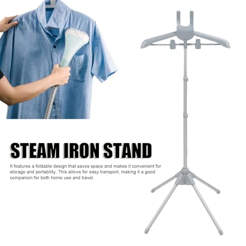 MENDUNER Faltbarer Bügel Garment Ständer, Höhen Verstellbarer Dampfer Ständer für Kleidung, Dampf Garderoben Ständer für Schlafzimmer Garderobe, Dampf Bügel Maschine Zubehör Halterung