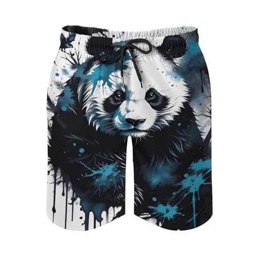 Men's Colorful Horses Swim Trunks Hawaiian Bathing Mesh Lining Suit Swimsuits Beach Shorts with Pockets Novelty3