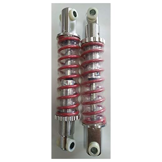 Indalchess Set DE AMORTIGUADORES Traseros para Buggy XMX 12V 4X4 Coche ELÉCTRICO Infantil