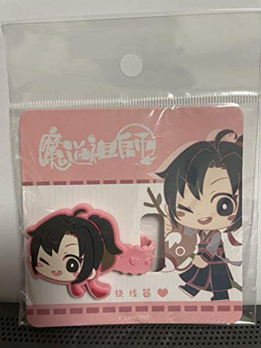 魔道祖師アニメ 2個イヤホンホルダー 魏無羡 藍忘機 魔道祖師アニメ 2個イヤホンホルダー 魏無羡 藍忘機