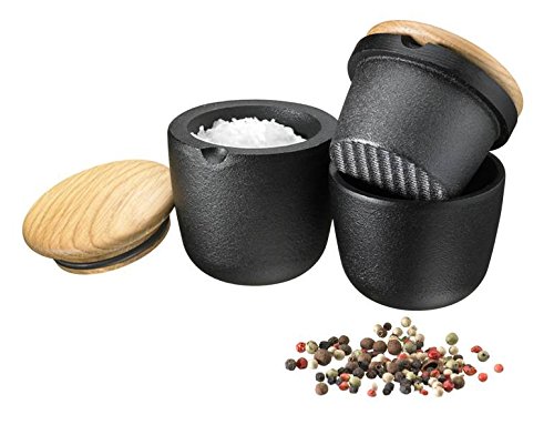SKEPPSHULT Cast Iron Herb Grinder - Black/Brown - Small