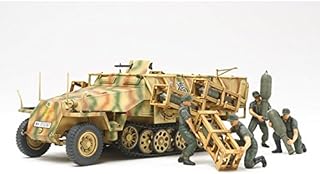 Tamiya 300032566 - 1:48 Sd.Kfz.251 / 1, Stuka on Foot, Half-Chain Vehicle
