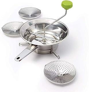 Starfrit Manual Food Mill + 3 Grinding Discs | Fruit & Vegetable Mill