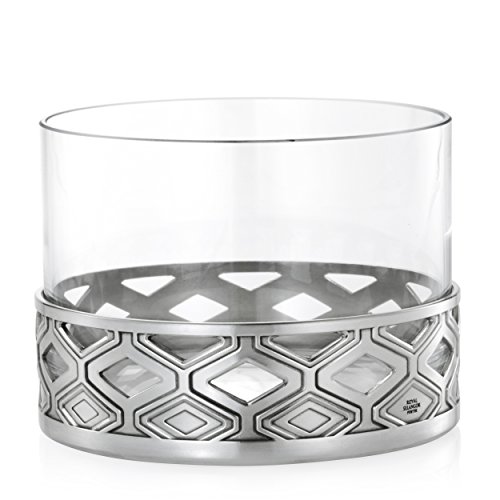 Royal Selangor 0143002R Diamond Nut Bowl, Pewter