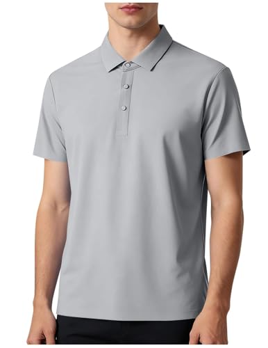 T-shirt avec boutons rafraîchissant et anti-transpiration