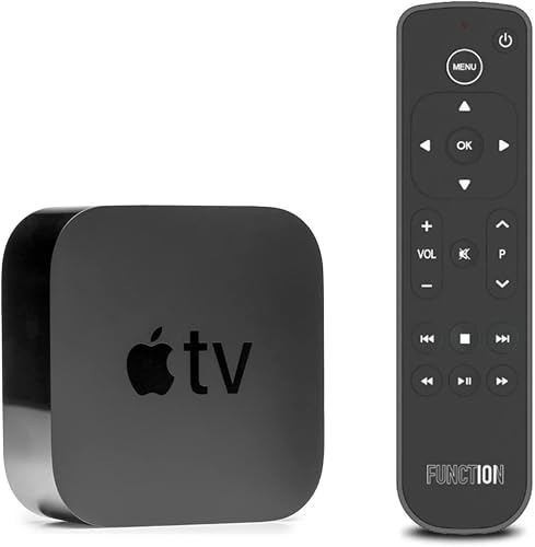 Miniatura 7 de Function101 F101-ATVRM-BT Control remoto de botón de reemplazo Bluetooth para Apple TV  Conectividad BLE e infrarrojos  2 pilas AAA incluidas
