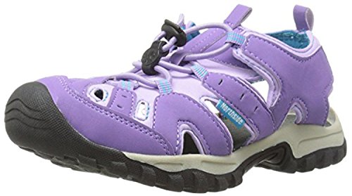 Northside Kid's Burke II Athletic Summer Sandal, Purple/Blue, 5 M US Big Kid; with a Waterproof Wet Dry Bag