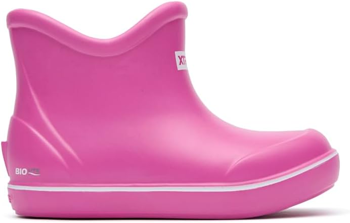 Xtratuf TUFS Kids' Ankle Deck Boot, Rose Violet, Size 7(M)