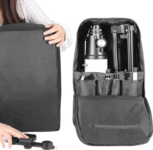 Bild 4 - Teleskope für Erwachsene Astronomie, 80mm Aperture 600mm Refraktor Teleskop für Kinder, Anfänger, kompakte und tragbare Reiseteleskope mit Rucksack