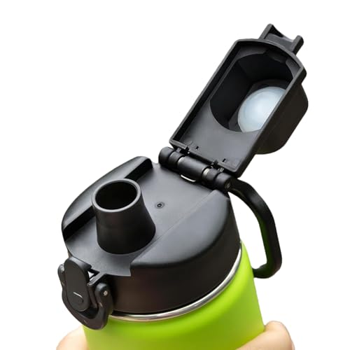 Large bouchon de bec buccal – Bouchon universel réutilisable Chug Cap | Sécurisez les larges bouteilles de rince-bouche pour la course à pied à la salle...