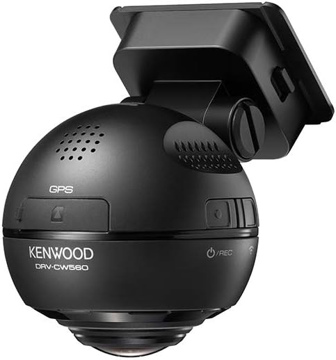 ケンウッド outdoor ドライブレコーダー DRV-CW560-K 360°撮影対応 駐車監視録画対応 無線LAN搭載 microSDHCカード付属(32GB) KENWOOD