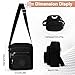 NEWIROVE Bolso Bandolera Mujer Bolsos De Mujer Bandolera Bolso Cruzado Mujer Bolso Deportivo Mujer Impermeable Bolso Bandolera Mujer Mediano Regalo de Año Nuevo para Escuela Viaje Uso Diario Imagen de NEWIROVE Bolso Bandolera Mujer Bolsos De Mujer Bandolera Bolso Cruzado Mujer Bolso Deportivo Mujer Impermeable Bolso Bandolera Mujer Mediano Regalo de Año Nuevo para Escuela Viaje Uso Diario