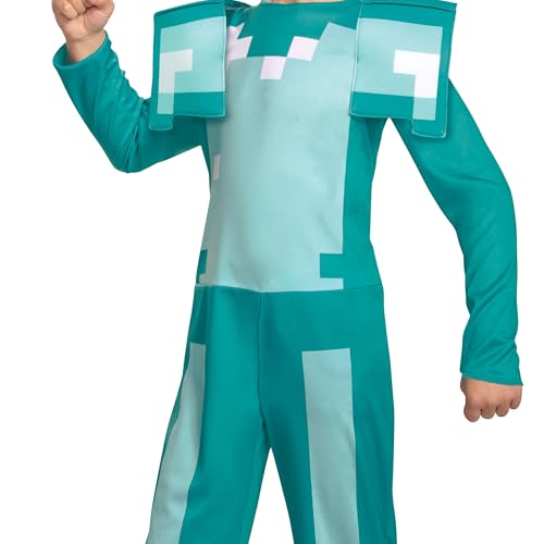 Disguise Minecraft Armor Costume, Official Minecraft Kids Halloween Costume4