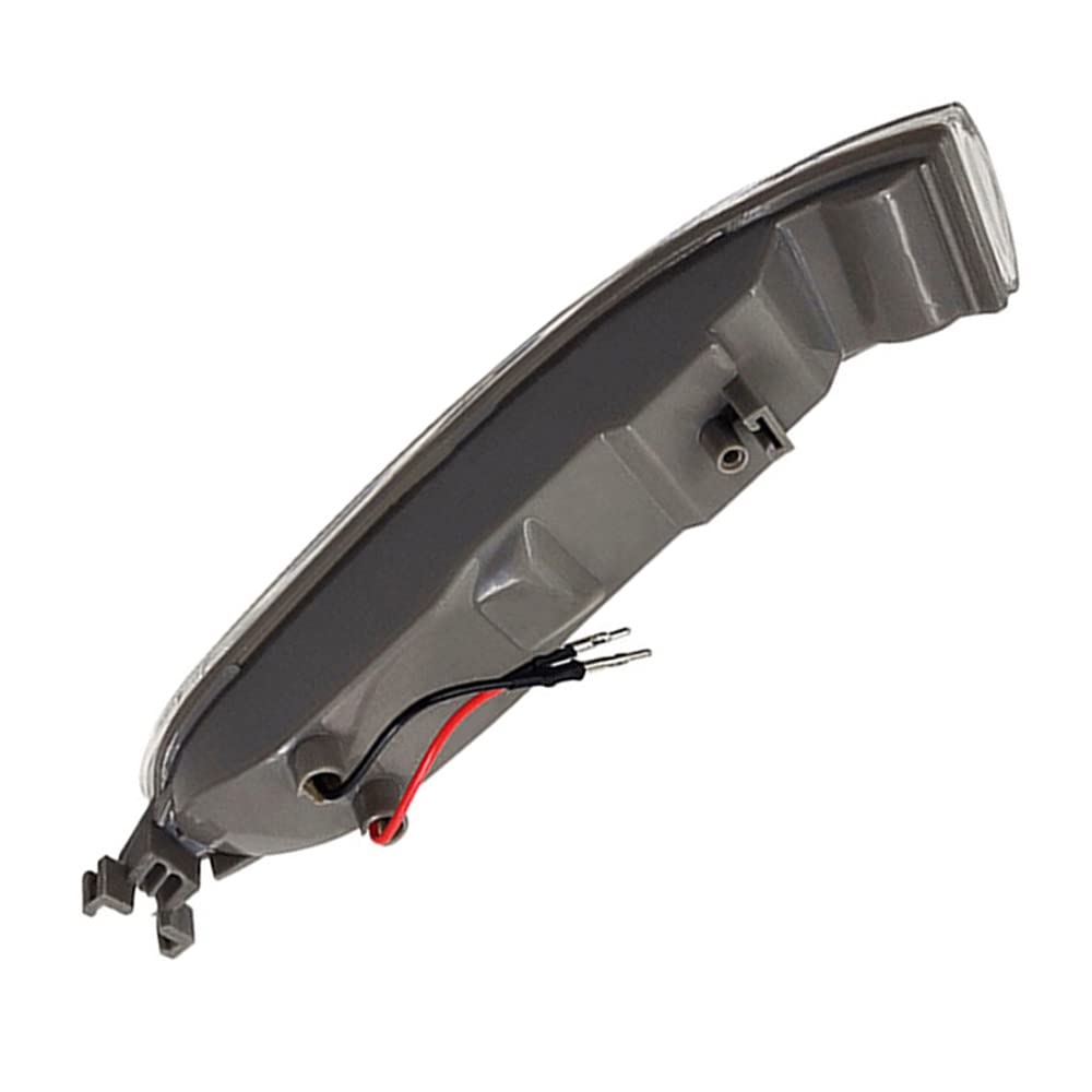 Riloer Car Rearview Mirror Turn Signal Indicator Light, Amber Reverse Mirror LED Light Side Indicator Clearance Light Lamp Clear Lens, Compatible with Mercedes W209 CLK 2002-2009, Left Dirver Side