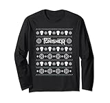 BILMKN00036 Navidad Marvel Knights Punisher Christmas Manga Larga