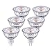 PRCNL GU5.3 MR16 LED Lampen 5W Warmweiss 2700 Kelvin Glühbirnen, Ersetzt 40W Halogen, 470 Lumen, Nicht Dimmbar Flimmerfrei Spot, AC/DC 12V, 6er-Pack, 38 ° Abstrahlwinkel Reflektorlampen 270 A günstig Kaufen-PRCNL GU5.3 MR16 LED Lampen 5W Warmweiss 2700 Kelvin Glühbirnen, Ersetzt 40W Halogen, 470 Lumen, Nicht Dimmbar Flimmerfrei Spot, AC/DC 12V, 6er-Pack, 38 ° Abstrahlwinkel Reflektorlampen