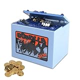 Spardose für Kinder, Dinosaurier Spardose, Sparschwein für Münzen, Elektronisches Sparschwein Kinder, Lustige Spardoses, Elektronische Automatisch Stehlende Münzbox für Kinders Geburtstag(Blau)