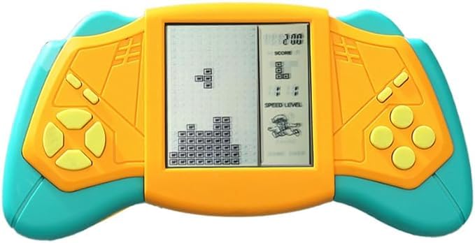 Arespark Handheld Spielekonsole, 3,5 Zoll Großbild Ziegel Spielkonsole, Tragbare Retro Konsole mit 23 klassisches Spiele Geschwindigkeit/Schwierigkeitsgrad einstellbar