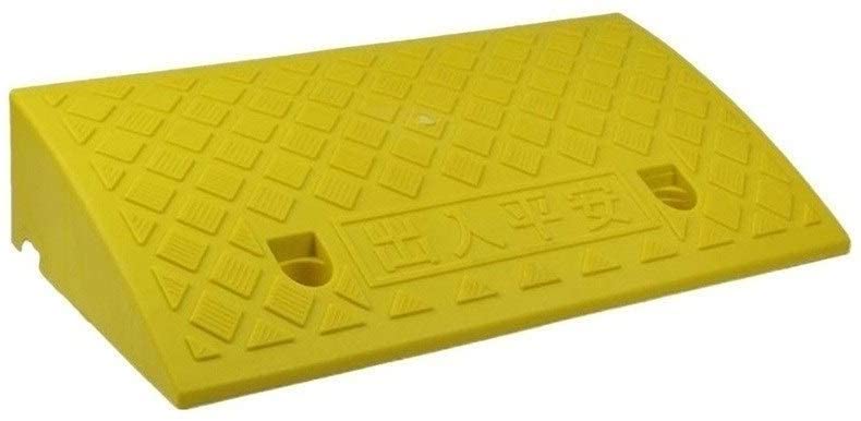 Rampas de plástico ligero de 5 a 9 cm: estera portátil y resistente para puertas