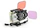 Best Divers AC028 Becam Action Camera Flip Filter Set