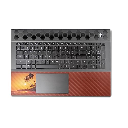 Image of MightySkins Carbon Fiber Skin Compatible With Alienware M18 R1 (2023) Full Wrap Kit - Sunset Dreams | Protective, Durable Textured Carbon Fiber Finish | Easy To Apply & Change Styles | Made in the USA