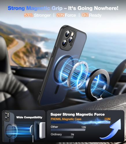 Coque antichoc iPhone 12 Pro MagSafe protégeant la caméra des chutes