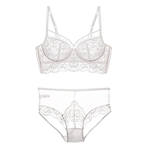 Soutien-gorge quotidien en V profond et culotte pour lingerie de bureau