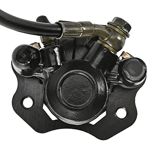 Trkimal Rear Hand Hydraulic Disc Brake Master Cylinder Caliper Assembly with Brake Pads for Chinese ATV Quad TaoTao Sunl Roketa NST Cool sport 50cc 70cc 90cc 110cc 125cc by TRKIMAL - Used condition - Image 3