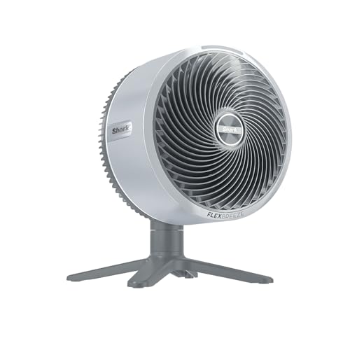 Shark FlexBreeze TableMate Ventilador sin cable para interior y exterior, 24 h de autonomía, alta velocidad, alcance de 20 m, silencioso, 5 velocidades, oscilación, mando a distancia, niebla, FA150EU