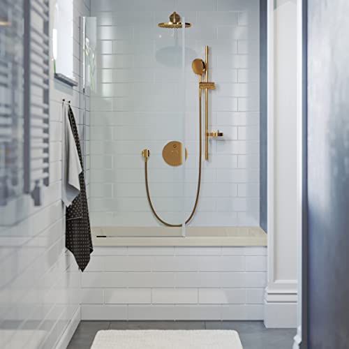 Voltaire 48" X 32" Left-Hand Drain Alcove Bathtub in Bisque Voltaire 48" X 32" Left-Hand Drain Alcove Bathtub in Bisque