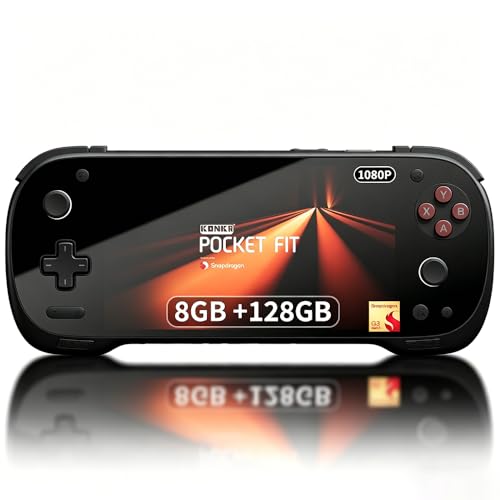 AYANEO Pocket FIT-6 Inches 1920x1080 (Screen Aspect Ratio:16:9) Touch screen Handheld Retro Video Game Console Android 14 OS Tablet PC 8GB LPDDR5X 128GB Storage