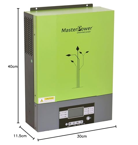 Onduleur hybride 3000W 24V MPPT Master U-Power UM-V3 avec suivi Bluetooth