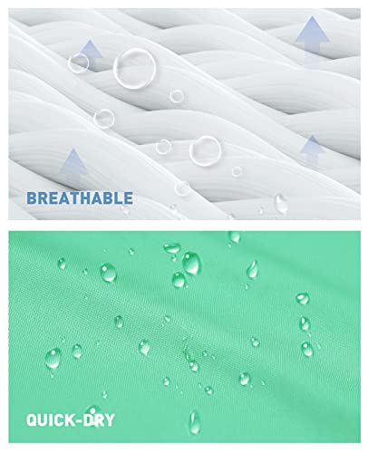 Men's Rash Guard Shirts UPF 50+ UV Sun Protection Swim Shirts Hoodie4