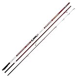 Portacarrete Fuji DPS VERCELLI Enygma Allegra LC Hybrid Caña Surfcasting, Rojo, 4.5