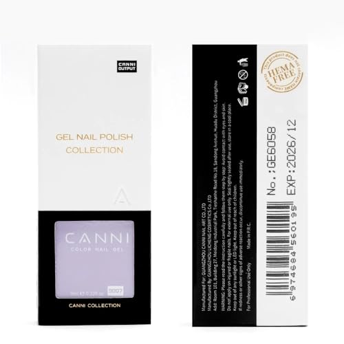 Image of CANNI UV Gel Nail Polish, 1Pcs Gel Polish 9ml Color Nail Polish Gel High Gloss Soak Off U V Gel Nail French Nail Manicure Salon DIY - 9009
