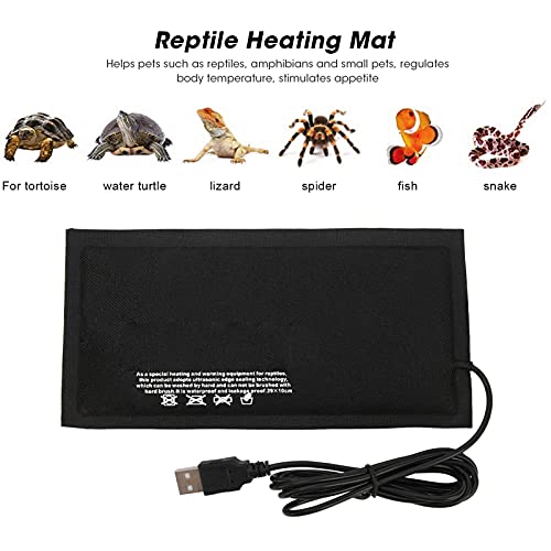 Alfombrilla térmica USB para reptiles 28x18cm miniatura 4