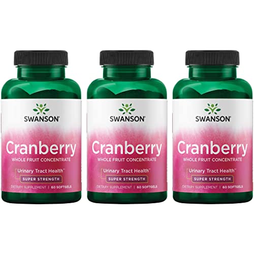 Swanson Super Strength Cranberry Whole Fruit Concentrate 420 Milligrams ...