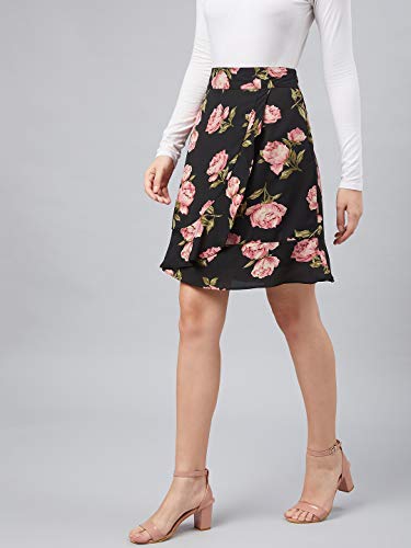 Image of Carlton London Polyester a-line Skirt
