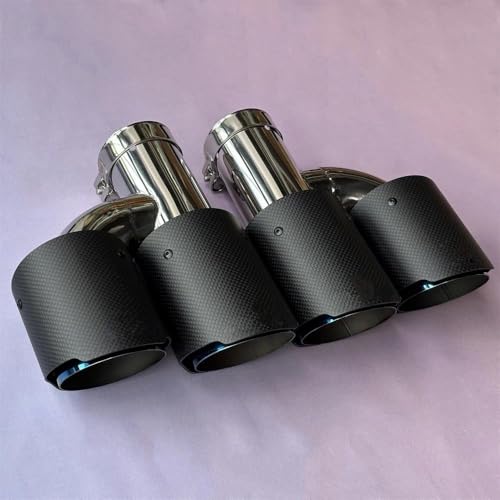 Kit de colas de escape dobles para transformar la estética trasera de tu automóvil 2