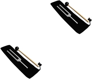 ERINGOGO 2 Peças 512 Diapasão Instrumento Diapasão Com Martelo Diapasão Médico Diapasão 512 Terno De Três Peças Liga De Alumínio