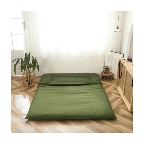 Japonés Tatamis Funda De Colchón Futón Cubierta De Polvo, Suave Piso Funda De Colchón con Cremallera Twin Full Queen King Protectores De Colchón, Lavable En La Lavadora-H-135X200cm