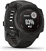 Garmin Instinct Solar, Smartwatch resistente para exteriores con energía solar, aplicaciones deportivas integradas y monitoreo de salud, Grafito (Renovado) 4
