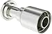 EATON Weatherhead Coll-O-Crimp 43020U-D20 Split Flange Straight Fitting, Steel, 1-1/4" Hose ID, 1-1/4" Nominal Flange Size
