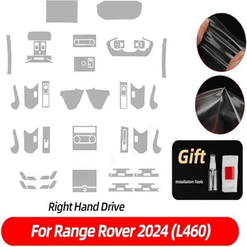 Protection TPU Range Rover L460 2025 pour console propre