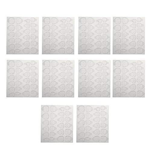 Fantercy 240 pcs prego adesiva cola tapes unhas guias limpar diy manicure decoração para unhas posti