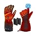 Produktbild Verbesserte Beheizbare Handschuhe Herren Damen,7.4V/2×5000mAh Beheizte Handschuhe mit Wiederaufladbare Akkus,4 Einstellbarer Temperatur,wasserdichte,für Winter Outdoor Motorrad, Radfahren, Skifahren