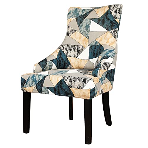 Lellen Wingback Chair Slipcovers With Pattern Stretch Wing Chair Covers Reusable Arm Chair Protector Cover For Dining Room Banquet Home Decor Etc Machine Washable Hand Washable,Set Of 1 #TOP25