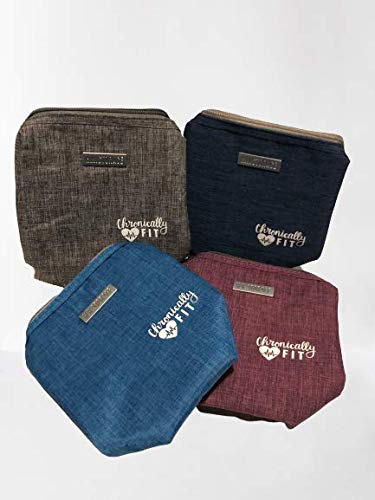 Chronically Fit Small Medical Supply Organizer (Blue)