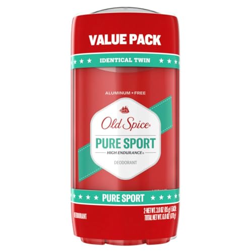 Old Spice Aluminum Free Deodorant for Men, High Endurance, 24/7 Lasting Freshness & Long Lasting...
